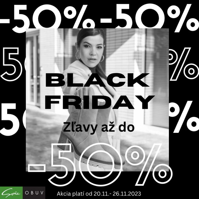 Black Friday výpredaj v obuvi Soňa: Ulovte si štýlovú zimnú obuv až s 50% zľavami!