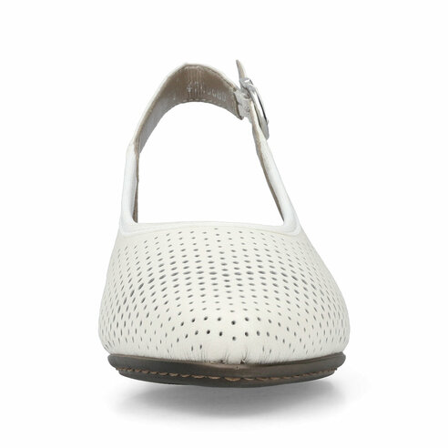 Dámske sandále Rieker 47066-80 biele
