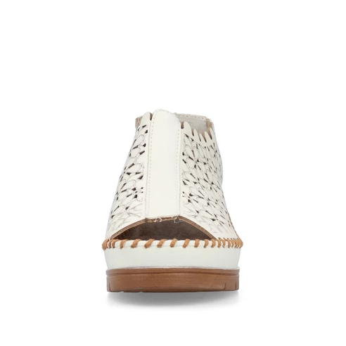Dámske sandále Rieker 60355-80 biele