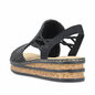 Dámske sandále Rieker 62941-00 čierne