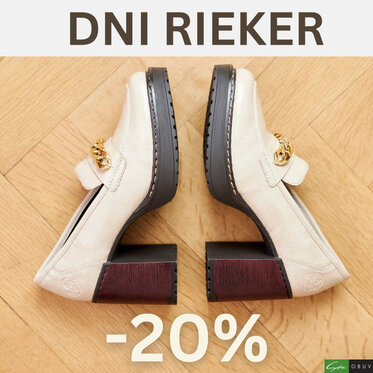 Dni Rieker sú tu: Zľava -20% na značky Rieker, Remonte a Rieker Revolution