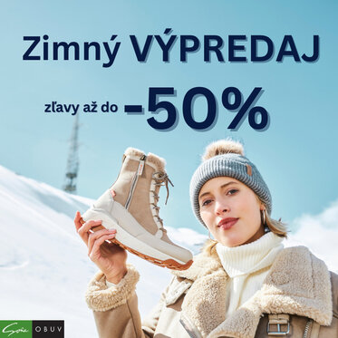 Veľký zimný výpredaj v obuvi Soňa: Exkluzívne zľavy až do -50%
