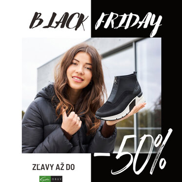 Black Friday zľavy až do -50%