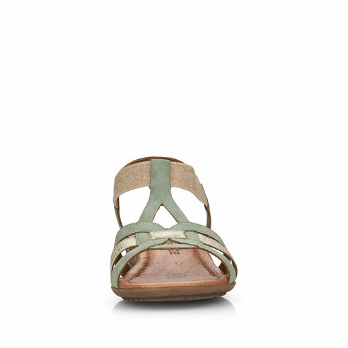 Dámske sandále Remonte R3664-52 zelená