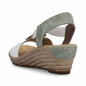 Dámske sandále Rieker 624H6-80 biele
