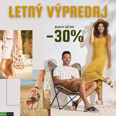 Júlový letný výpredaj: Zľavy až do -40%